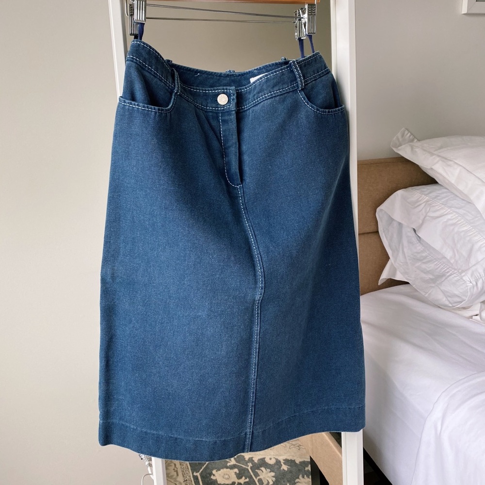 Celine Denim Skirt